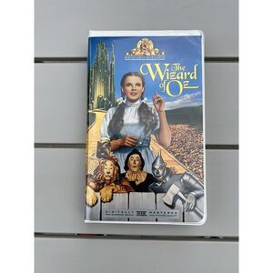 THE WIZARD OF OZ (VHS,1996)  1939 THX Digital Remaster MGM w/ clamshell‎